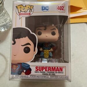Funko Superman Pop Vinyl Figure with Red and Blue Suit